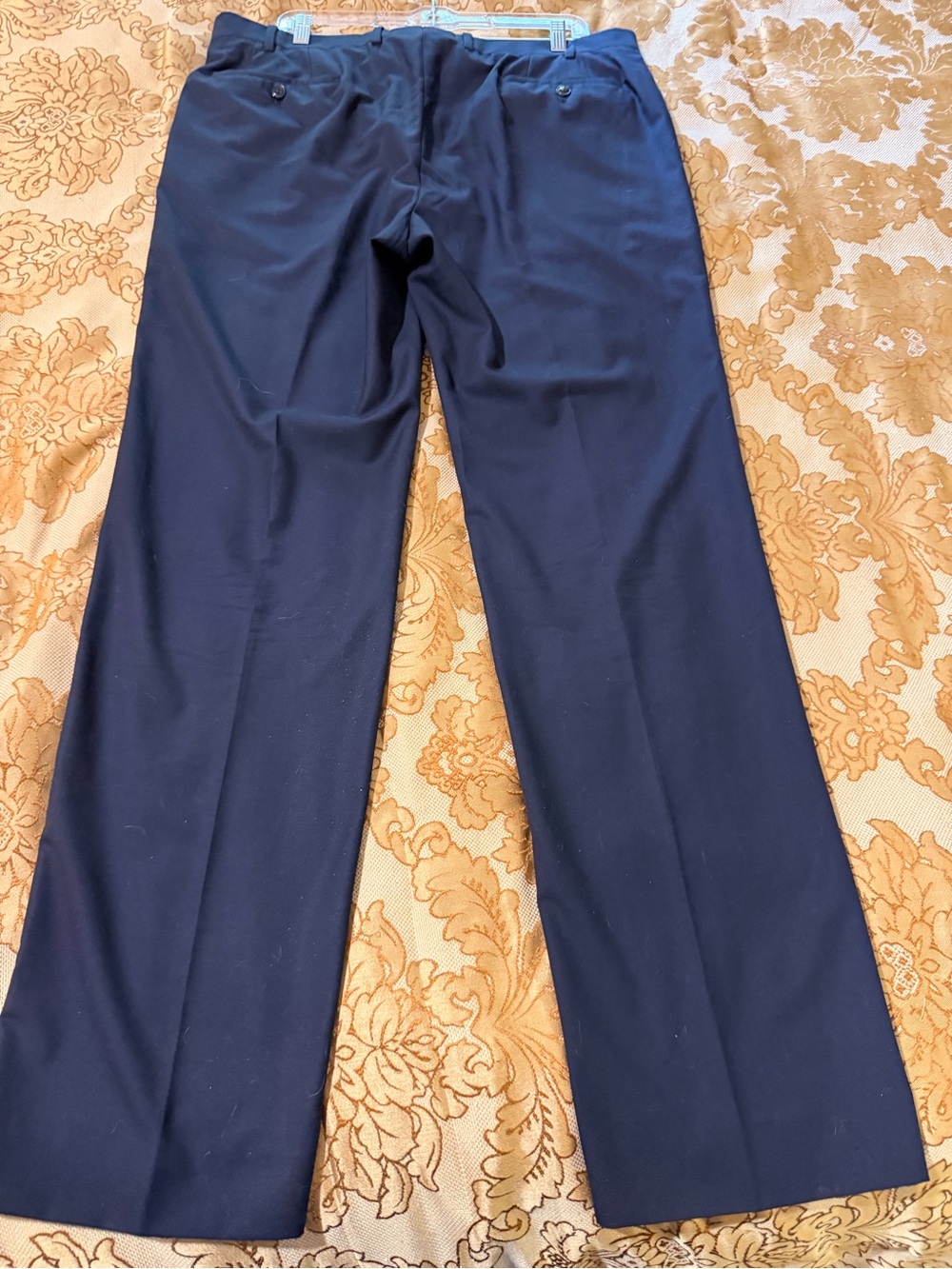 Georgie Armani Men's Classic Black Dress Pants, 100% Super Lana 180s, Sz 36 x 34 - Picture 6 of 16